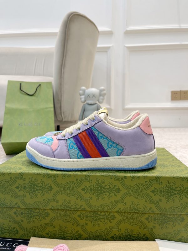 Newly upgraded Gucci dirty shoes for couples GG series distressed and casual A