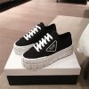 Prada canvas shoes sneakers replica shoes
