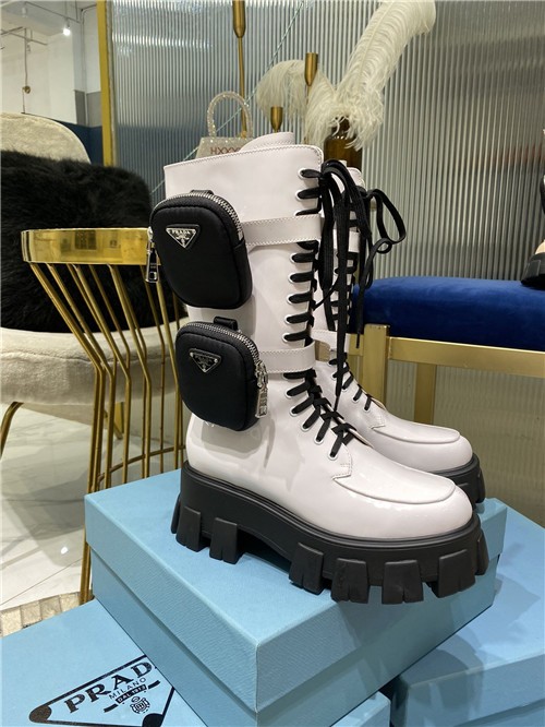 prada monolith boots replica shoes
