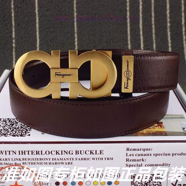 Ferragami ️Comes with a punch as a giftThe material is made of 100% top layer cowhide, ensur yhrn91go