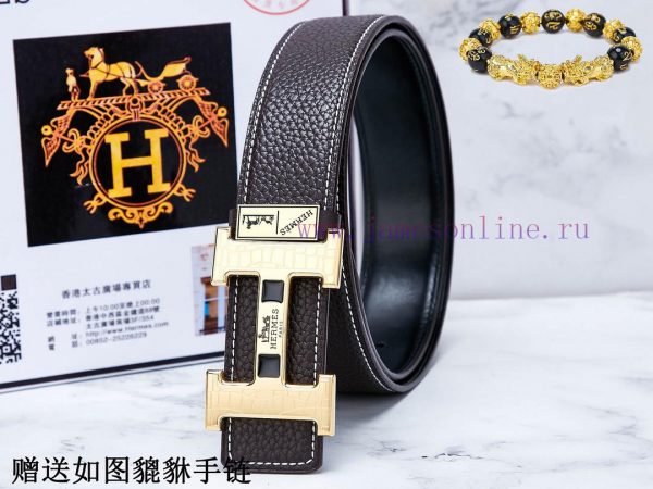 Belts from Herm è s Her...The waistband is made of 100% cowhide, ensuring that the genuine l pbthax71