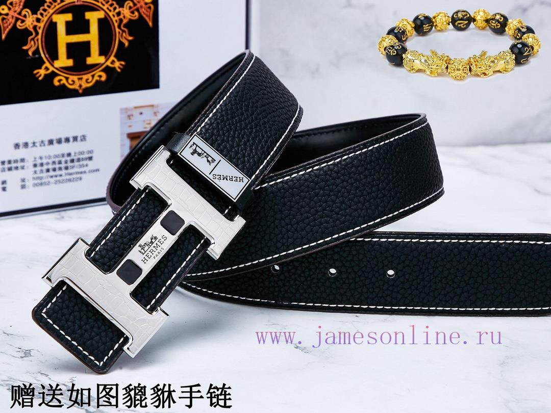 Belts from Herm è s Her...The waistband is made of 100% cowhide, ensuring that the genuine l sjdx67hq - Image 5