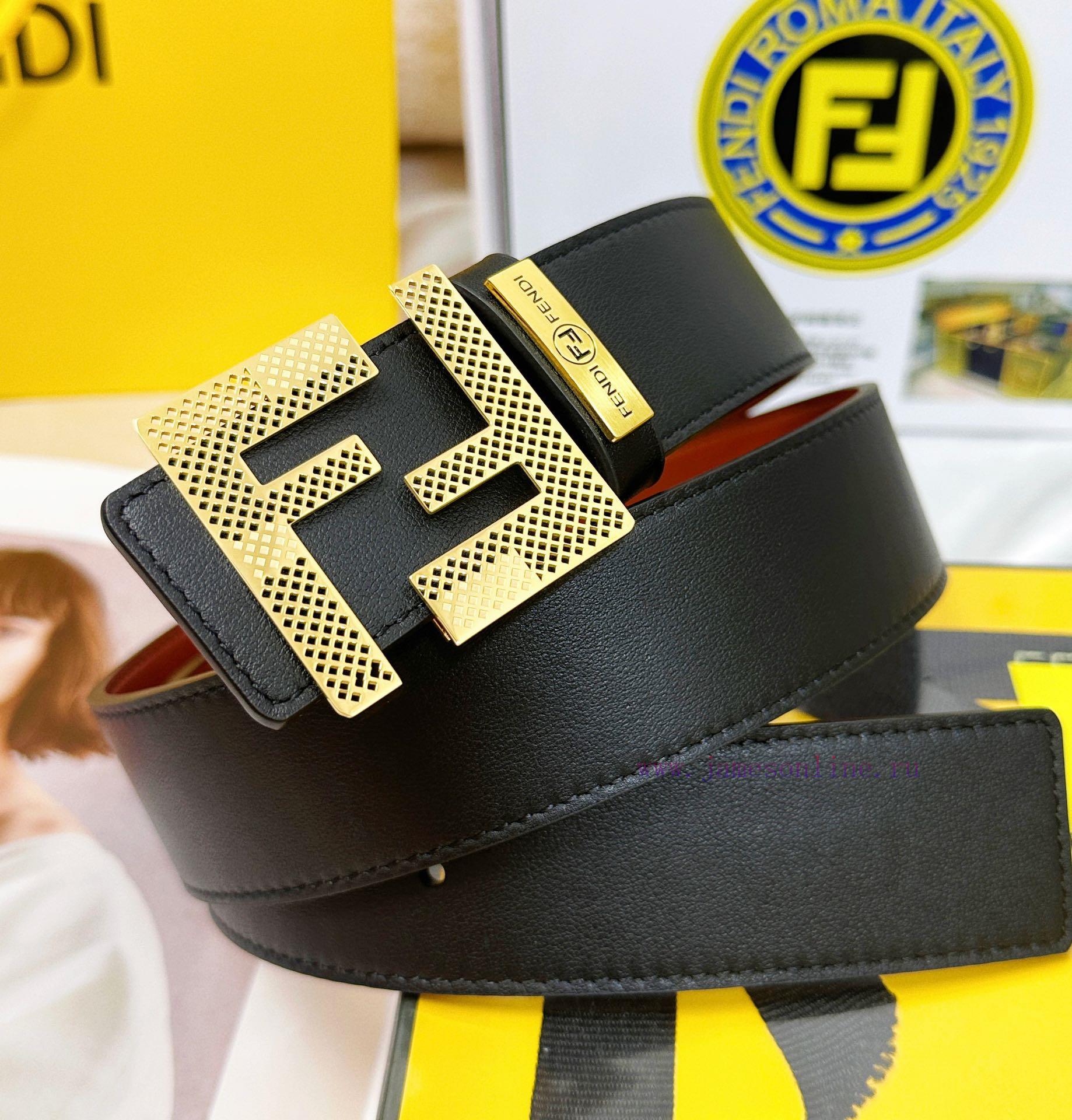 Belt FENDI Fendi ReproductionThe waistband is made of 100% imported top layer cowhide, ensur qaqsaf24 - Image 6
