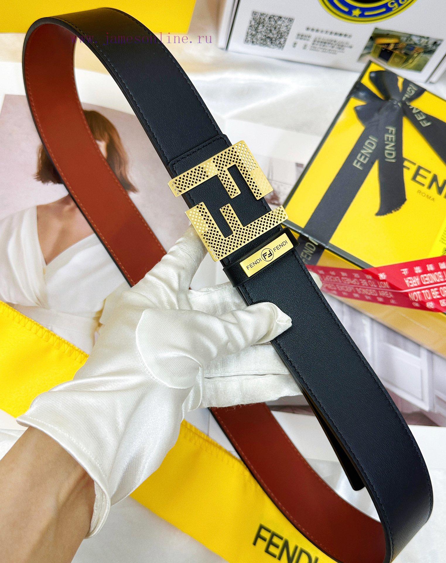Belt FENDI Fendi ReproductionThe waistband is made of 100% imported top layer cowhide, ensur qaqsaf24 - Image 8