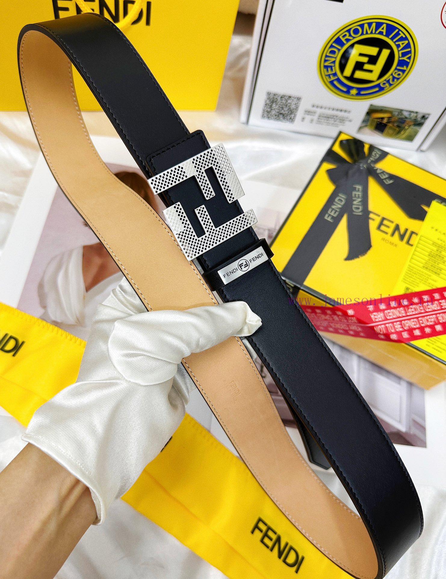 Belt FENDI Fendi ReproductionThe waistband is made of 100% imported top layer cowhide, ensur qaqsaf24 - Image 9