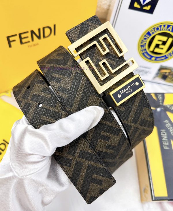 Belt FENDI Fendi ReproductionThe waistband is made of 100% cowhide, ensuring a double-layer 2k6lx9bl