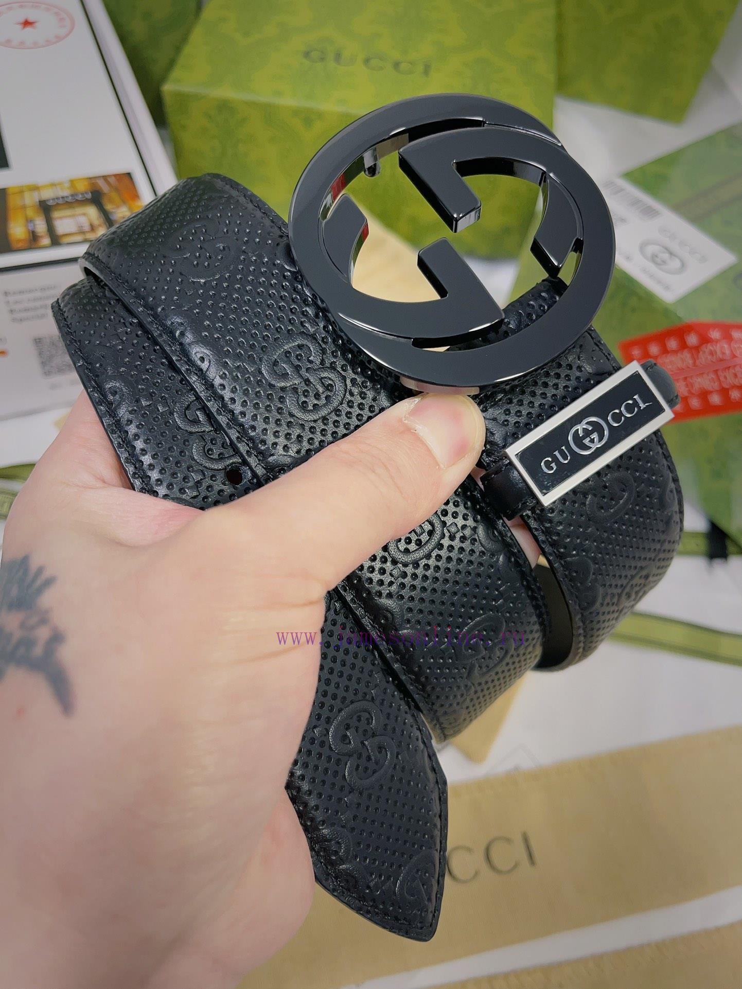 Belt Gucci Gucci️Belt made of 100% head layer cowhide, guaranteed genuine leather, 24k pure 1tsi4ebg