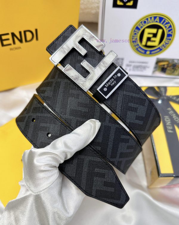 Belt FENDI Fendi ReproductionThe waistband is made of 100% cowhide, ensuring genuine leather 40hif4tq
