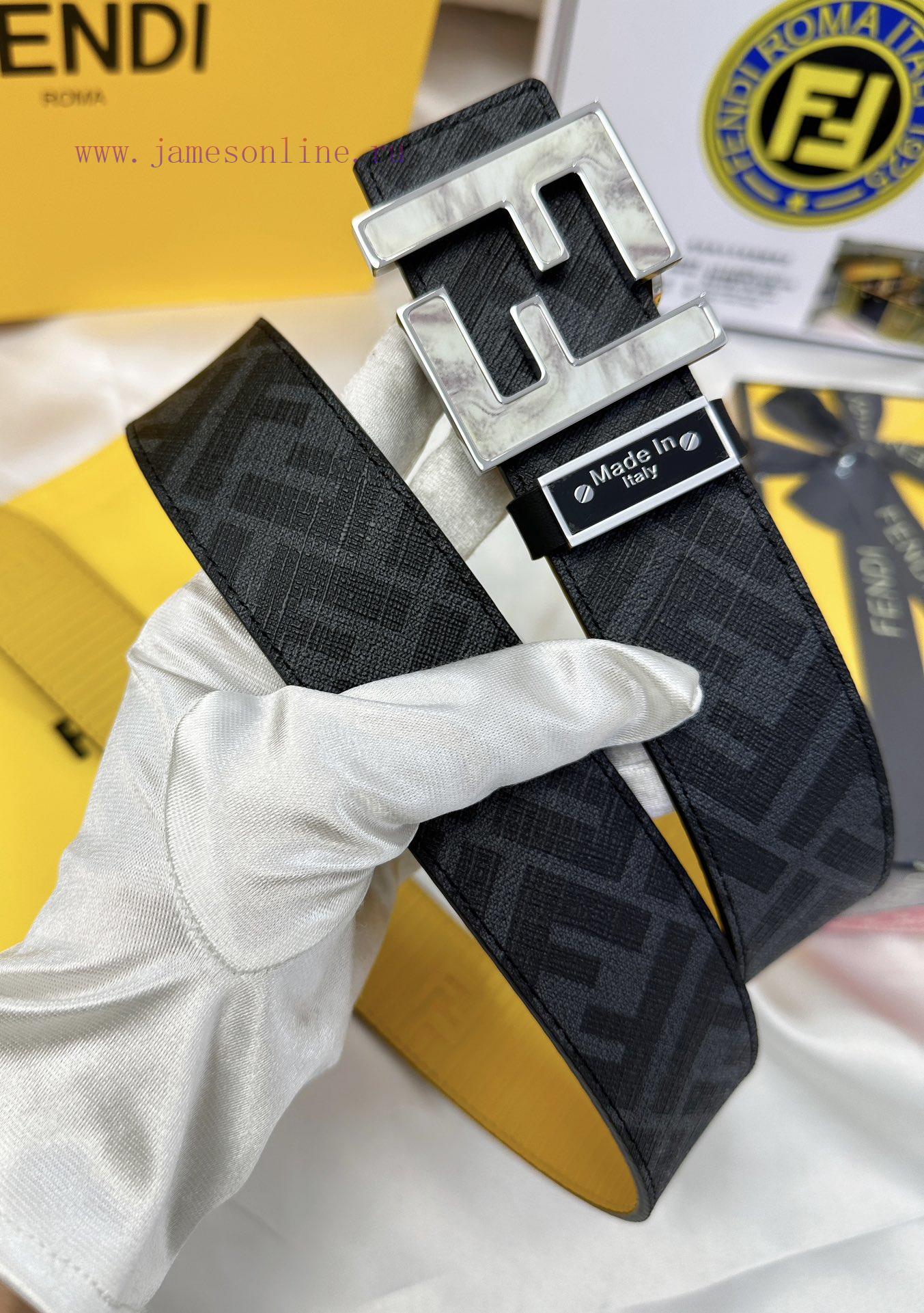 Belt FENDI Fendi ReproductionThe waistband is made of 100% cowhide, ensuring genuine leather 40hif4tq - Image 3