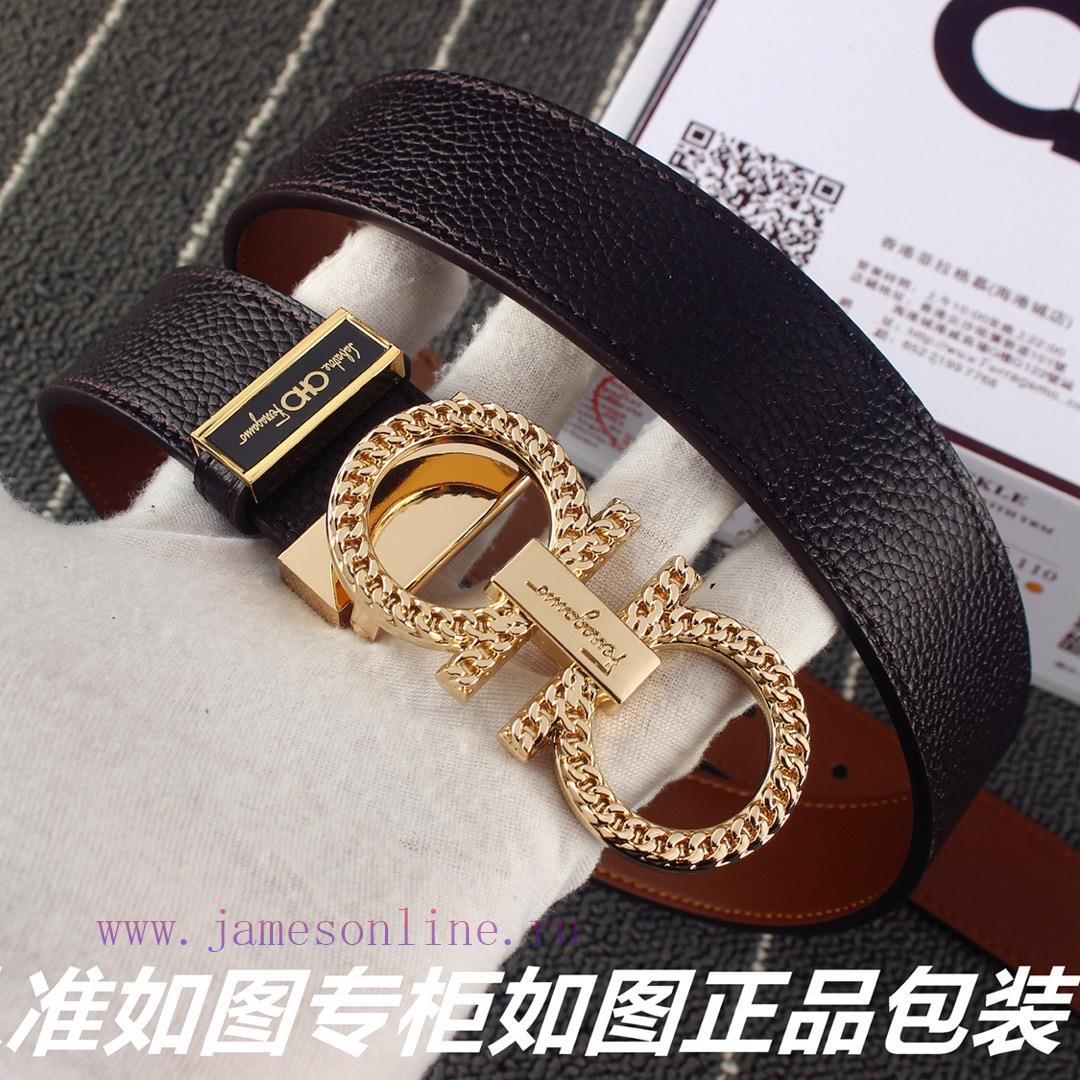 Ferragami ️Comes with a punch as a giftThe material is made of 100% top layer cowhide, ensur a8akgr6h - Image 5