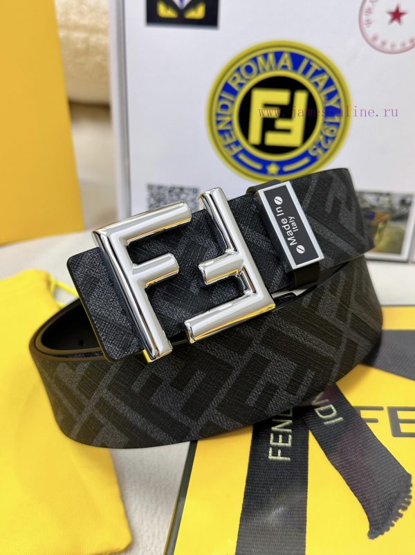 Belt FENDI Fendi ReproductionThe waistband is made of 100% cowhide, ensuring genuine leather aujiov0d