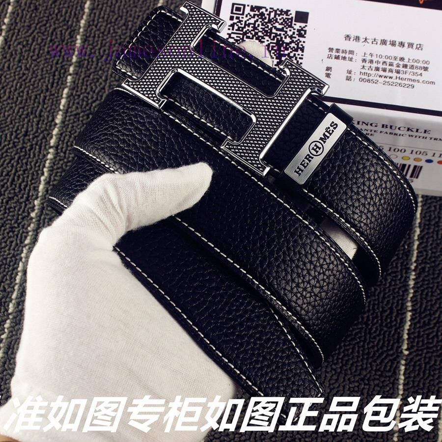Hermes Her..mes️Identify and receive a punch as a giftMaterial: 100% head layer cowhide belt ff8zd25q - Image 3