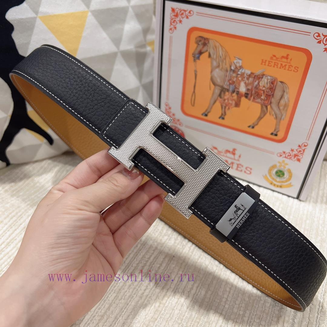 Hermes Hermès Material: Leather Belt with 100% Head Layer. The leather belt is guaranteed to iwlh3ymm - Image 4