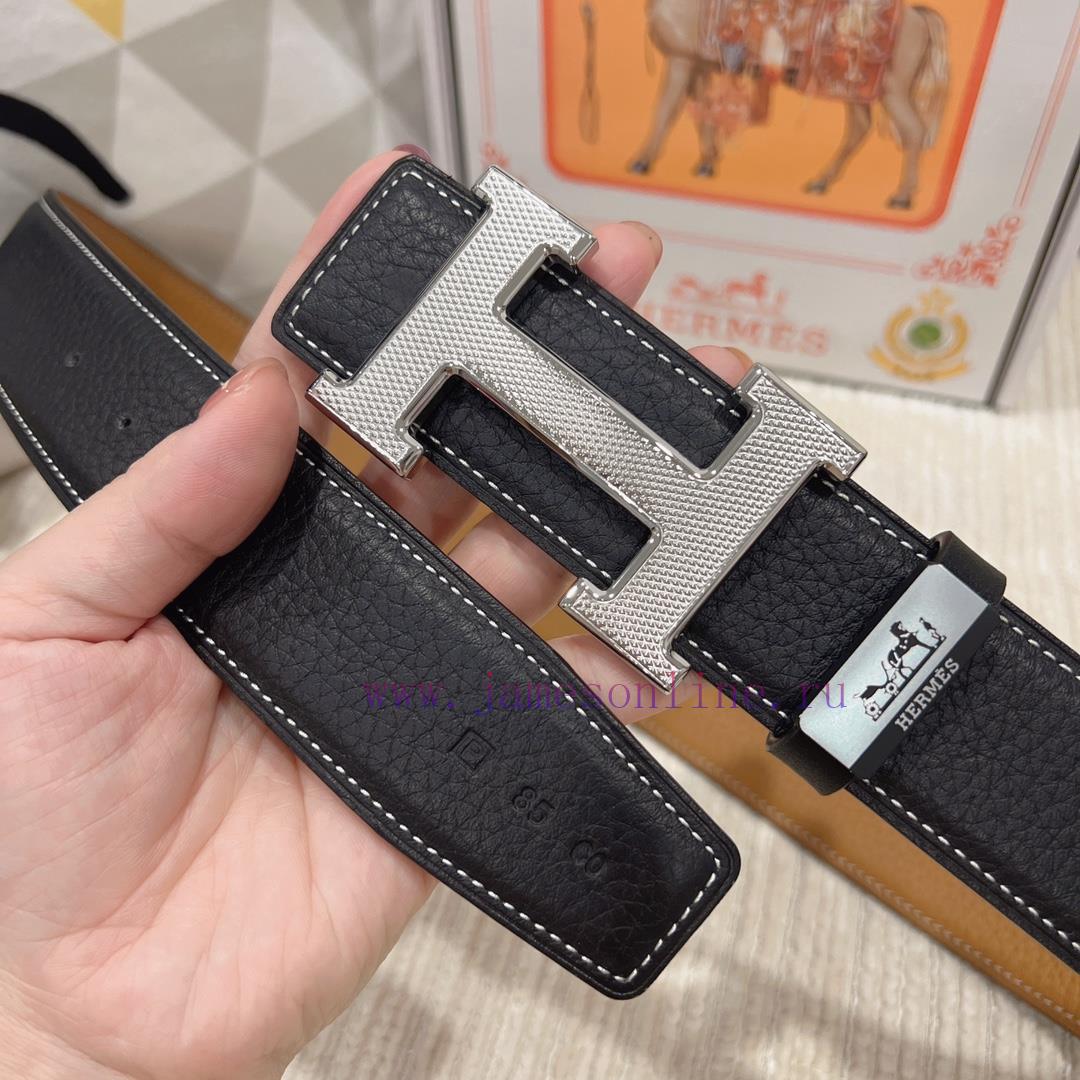 Hermes Hermès Material: Leather Belt with 100% Head Layer. The leather belt is guaranteed to iwlh3ymm - Image 7