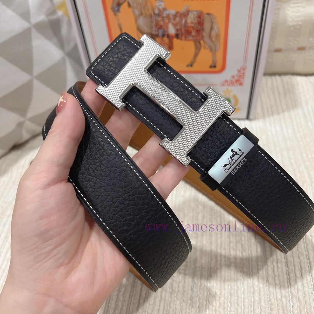 Hermes Hermès Material: Leather Belt with 100% Head Layer. The leather belt is guaranteed to iwlh3ymm - Image 8