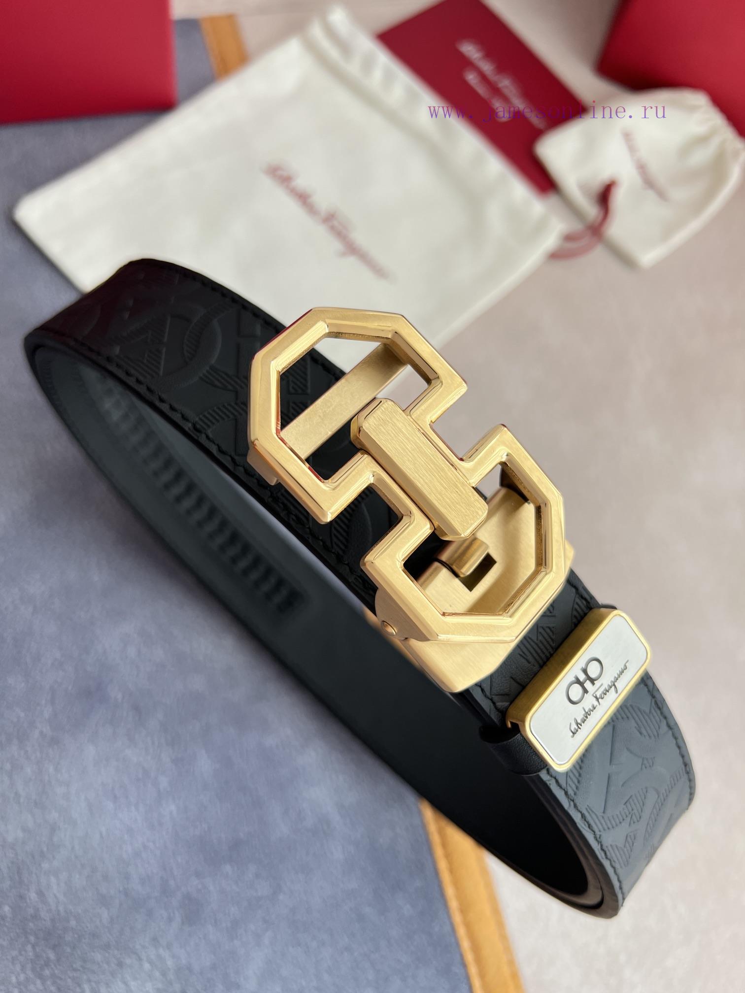 Ferrgamo.. Ferragamo Belt ️ Automatic BeltAutomatic buckle, pure steel material automatic bu qins5661 - Image 5