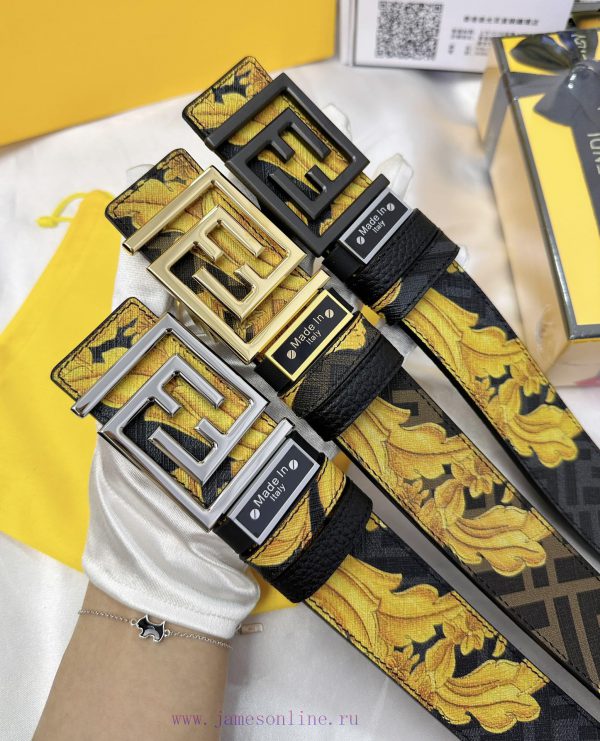 Belt FENDI Fendi ReproductionThe waistband is made of 100% cowhide, ensuring a double-layer ctbfjj0j