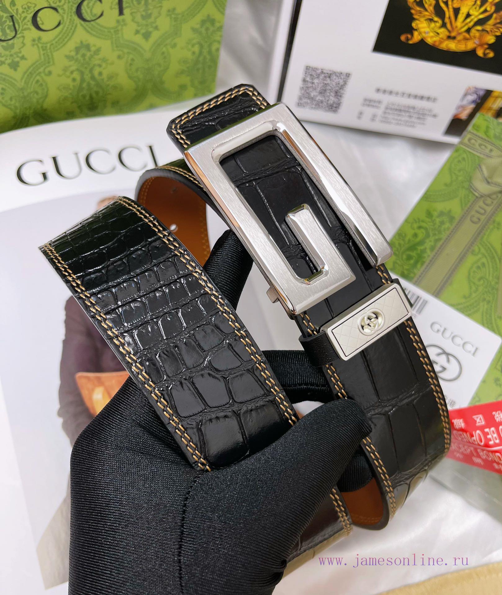 Belt Gucci Gucci Top Remakes-Gucci belt 100% top layer cowhide, ensuring genuine leather car 6w1r6v4l - Image 5