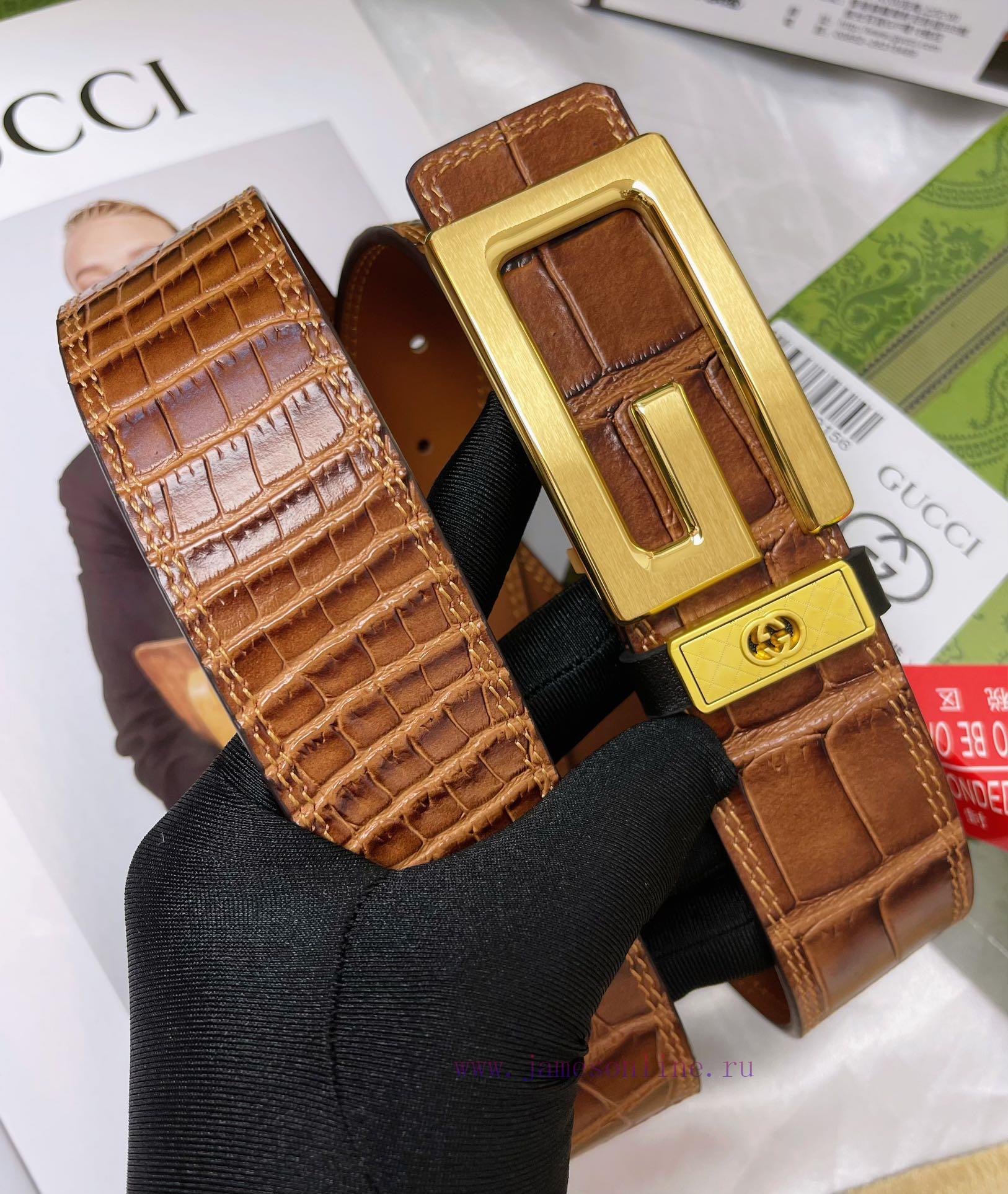 Belt Gucci Gucci Top Remakes-Gucci belt 100% top layer cowhide, ensuring genuine leather car 6w1r6v4l - Image 6