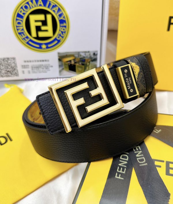 Belt FENDI Fendi ReproductionThe waistband is made of 100% cowhide, ensuring a double-layer 0t9bu0de