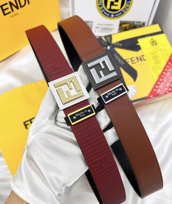 Belt FENDI Fendi ReproductionThe waistband is made of 100% cowhide, ensuring a double layere chdbamd3