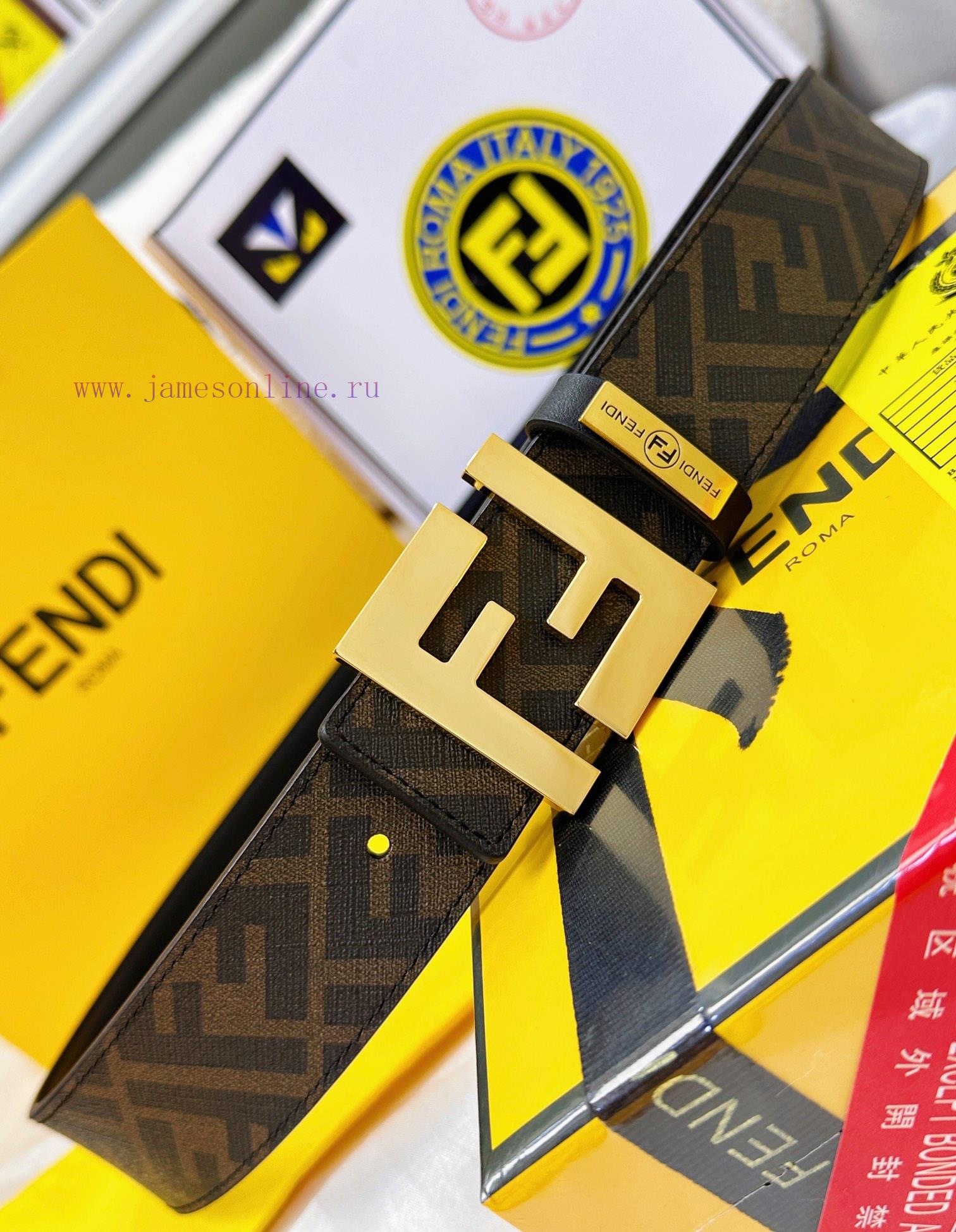 Belt FENDI Fendi ReproductionBelt made of 100% imported top layer cowhide, ensuring genuine qx0ld0u0 - Image 15