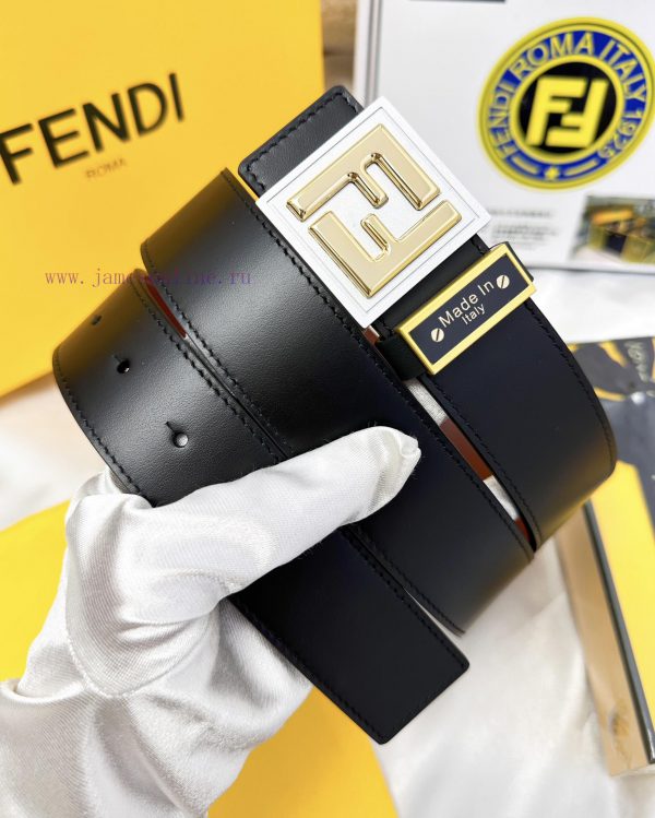 Belt FENDI Fendi ReproductionThe waistband is made of 100% cowhide, ensuring a double layere 6br7waby