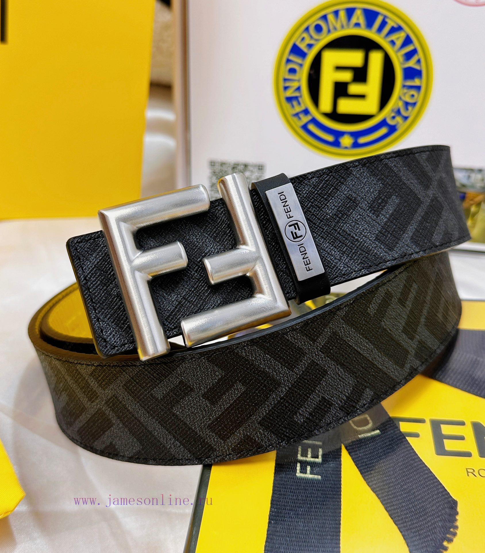 Belt FENDI Fendi ReproductionThe waistband is made of 100% imported top layer cowhide, ensur 17hzzf3h