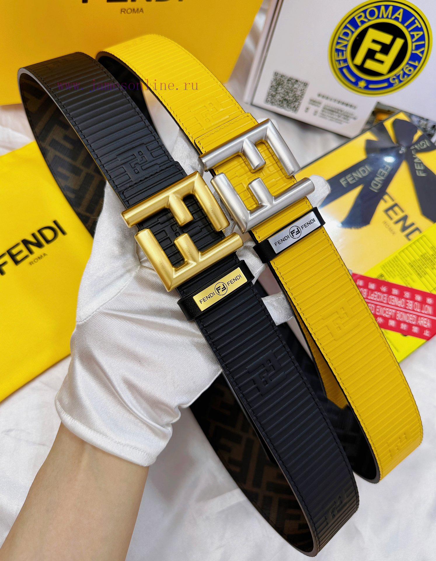 Belt FENDI Fendi ReproductionThe waistband is made of 100% imported top layer cowhide, ensur z18nrd0r