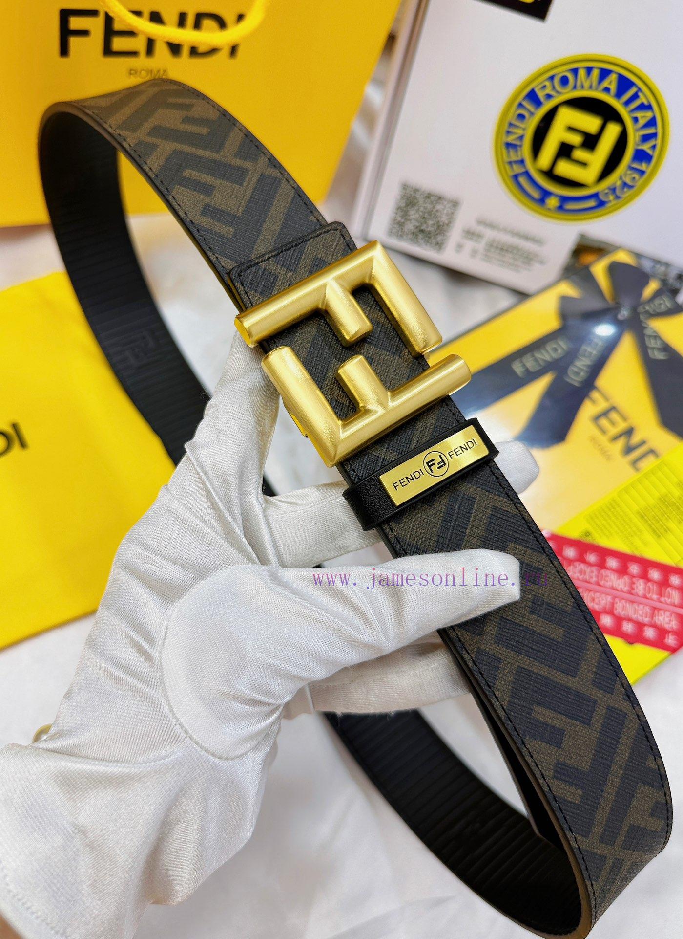 Belt FENDI Fendi ReproductionThe waistband is made of 100% imported top layer cowhide, ensur z18nrd0r - Image 3