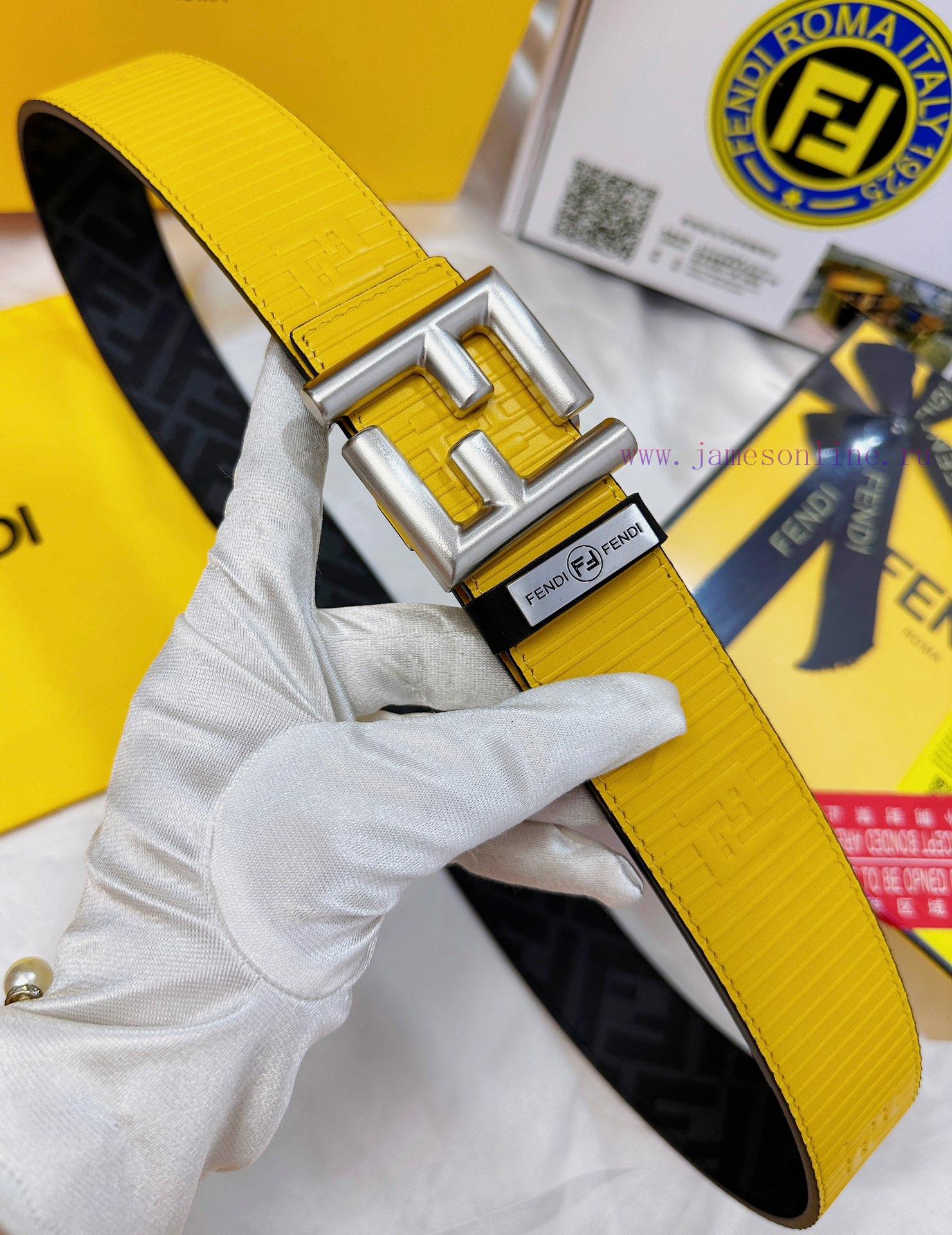 Belt FENDI Fendi ReproductionThe waistband is made of 100% imported top layer cowhide, ensur z18nrd0r - Image 6