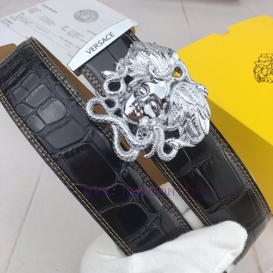 Versace Versace Top RemakesNew crocodile patternGrade: Imported from Italy, 100% original fa 5gz1n53q - Image 4