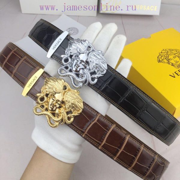 Versace Versace Top RemakesNew crocodile patternGrade: Imported from Italy, 100% original fa vtw1xpxw