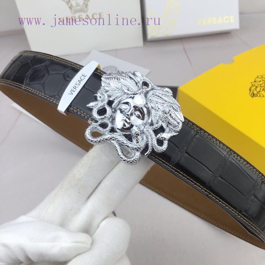 Versace Versace Top RemakesNew crocodile patternGrade: Imported from Italy, 100% original fa 5gz1n53q - Image 5