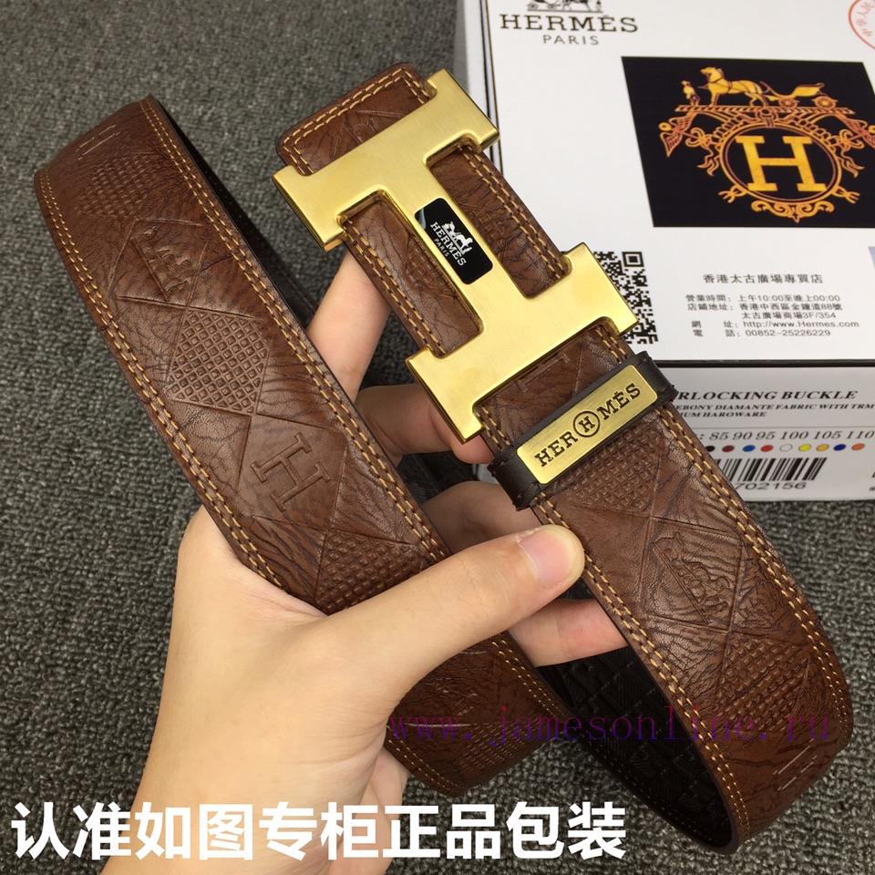 Hermes Hermes double-sided use,Grade: Imported from Italy with 100% original factory cowhide 63xe5z0x - Image 4