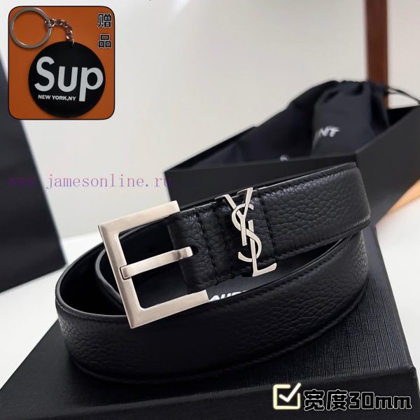 Female version Y.S.LComplete set of free keytag casual belt series with simple metal logo, s ve3pcbil