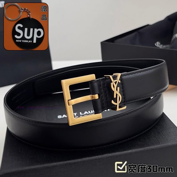 Female version Y.S.LComplete set of free keytag casual belt series with simple metal logo, s awdv4og6