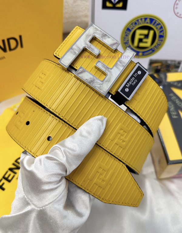 Belt FENDI Fendi ReproductionThe waistband is made of 100% cowhide, ensuring genuine leather excyrdi4