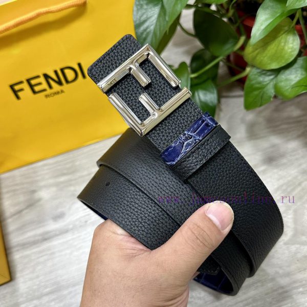 FENDL FendiThe full set of 40mm wide double-sided original calf leather with a single ruthen yu4ixxpt