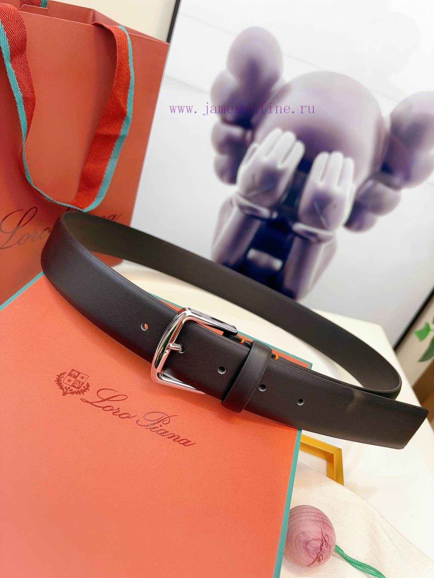 Loro Piana's belt is made of calf leather and handcrafted to give it a very soft and comfort 1yfmcd0l