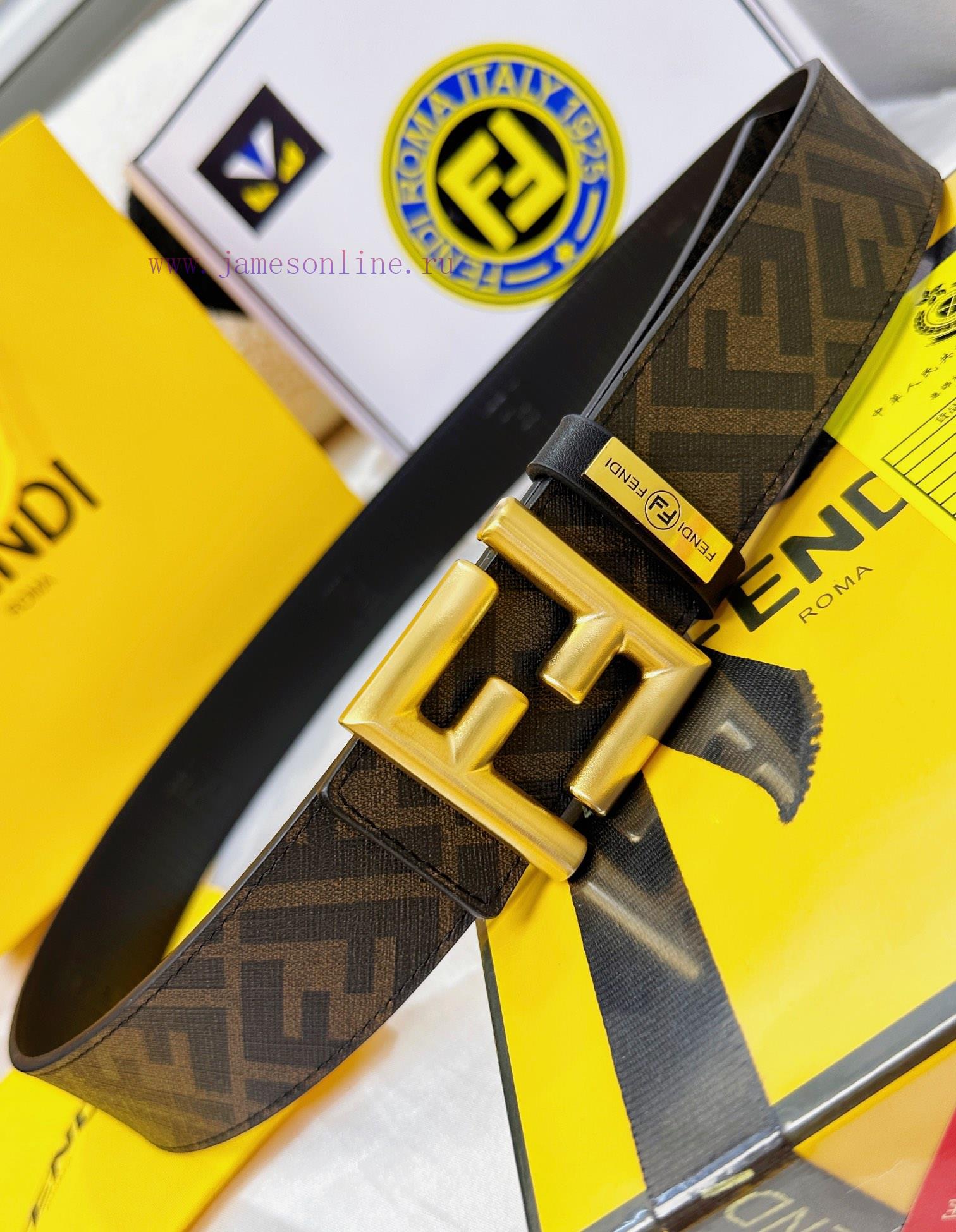 Belt FENDI Fendi ReproductionThe waistband is made of 100% imported top layer cowhide, ensur jlfgblr2 - Image 7