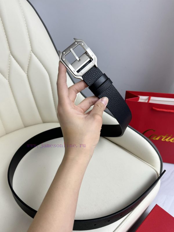 (Cartier) Double sided factory imported top layer cowhide, double-sided use, vacuum electrop wi5y4hq4