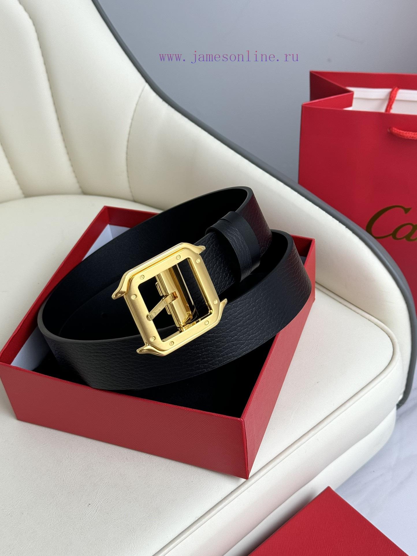 (Cartier) Double sided factory imported top layer cowhide, double-sided use, vacuum electrop aopddhw3 - Image 5