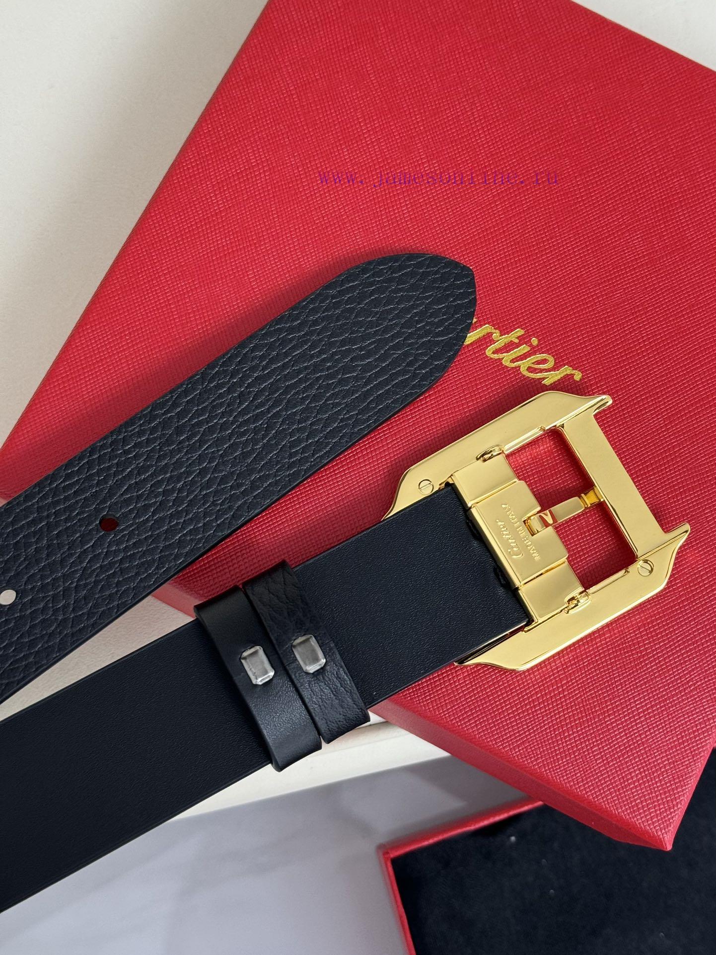 (Cartier) Double sided factory imported top layer cowhide, double-sided use, vacuum electrop aopddhw3 - Image 7