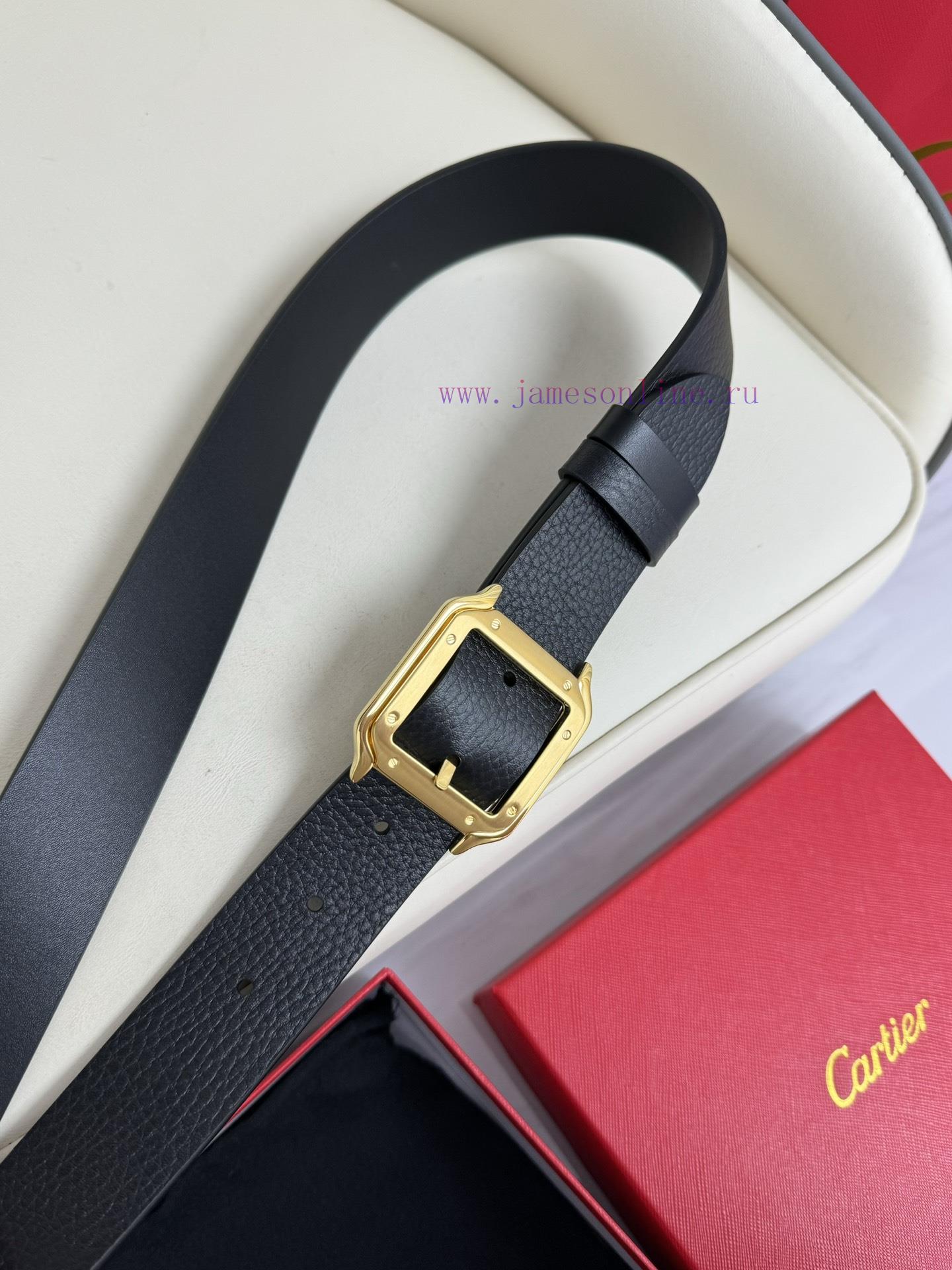 (Cartier) Double sided factory imported top layer cowhide, double-sided use, vacuum electrop aopddhw3 - Image 9